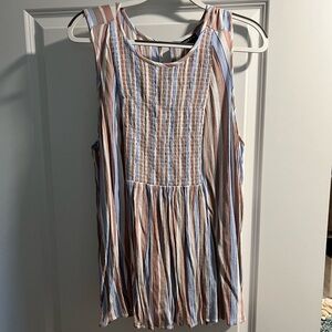 Torrid Gauze front smocked tank